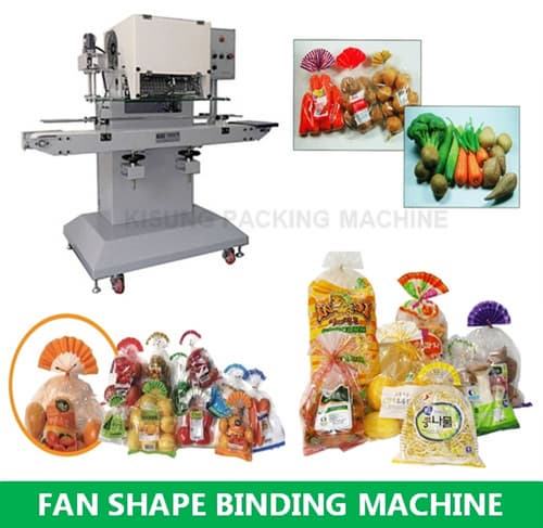 Fan shaped packing machine for cake